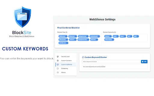 Download WebSilence Terbaru – Blokir Situs & Fokus Kerja - Screenshot 4