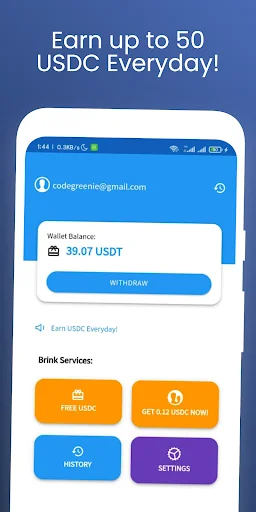 Download Brink: Win & Earn USDC Terbaru – Aplikasi Cuan Kripto - Screenshot 4