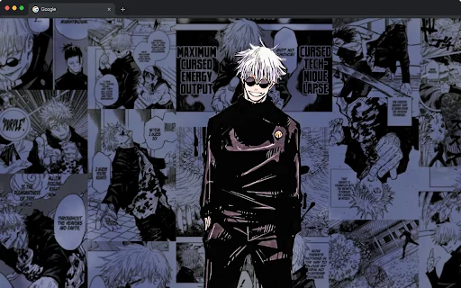 Download Satoru Gojo Manga Live Wallpaper – Tema JJK Keren - Screenshot 1