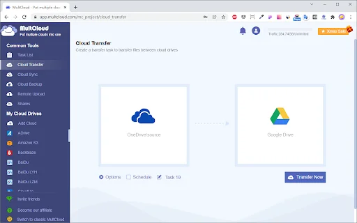 Transfer OneDrive ke Google Drive Terbaru – Pindahkan Cloud Gratis - Screenshot 1