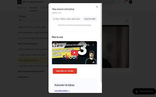 Downloader for Skool Terbaru – Download Video Skool Mudah - Screenshot 1