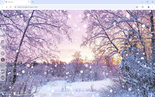 Download Winter Snow Wallpaper Terbaru – Tema HD Gratis - Screenshot 3