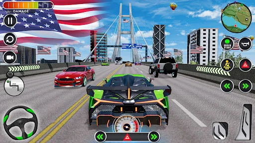 Download Car Games: City Driving School – Simulasi Mengemudi - Screenshot 10