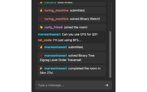 Unduh LeetRooms Terbaru – Ruang Kolaborasi Coding Gratis - Screenshot 4