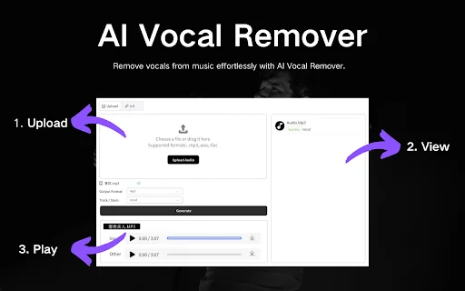 Download AI Vocal Remover Terbaru – Hapus Vokal Lagu Gratis - Screenshot 1