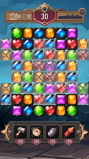 Download Diamond Dungeon Match 3 Terbaru – Game Puzzle Seru - Screenshot 12