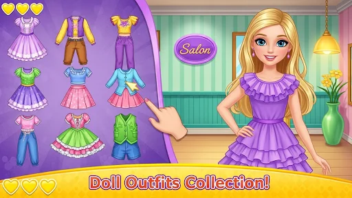 Download Cute Doll Dress Up Terbaru – Game Fashion Anak Gratis - Screenshot 20