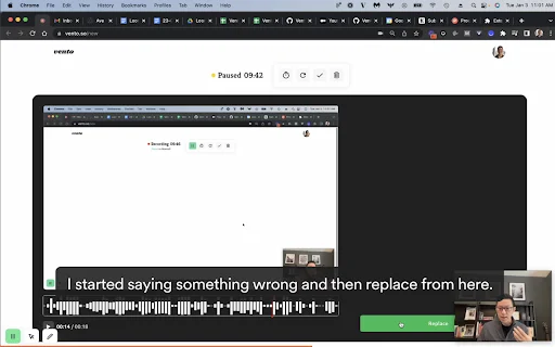 Download Vento Chrome Extension – Rekam Layar Mudah & Cepat - Screenshot 1