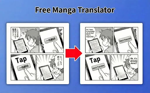 Free Manga Translator – Terjemahkan Manga & Manhwa Gratis - Screenshot 2