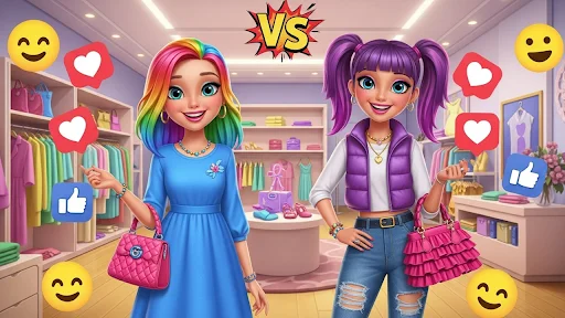 Download Cute Doll Dress Up Terbaru – Game Fashion Anak Gratis - Screenshot 15