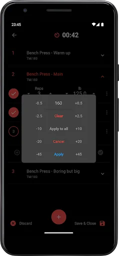 Download Lift4Fit Gym Workout Tracker Terbaru – Latihan Kekuatan - Screenshot 10