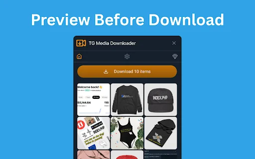 TG Media Downloader: Unduh Video & Foto Telegram Tercepat - Screenshot 5