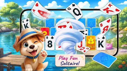 Download Solitaire Zen Harvest Terbaru – Game Kartu Santai - Screenshot 1
