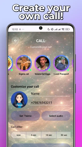 Download Memes Fake Call & AI Chat Terbaru – Hiburan Meme Seru - Screenshot 4