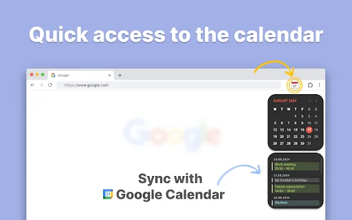 Calendar 2026: Akses Cepat Google Calendar Terbaik di Browser - Screenshot 1