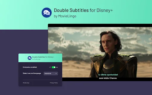 Download Double Subtitles for Disney+ – Belajar Bahasa Mudah - Screenshot 5