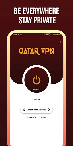 Download QATAR VPN Terbaru – Akses Internet Cepat & Aman - Screenshot 1