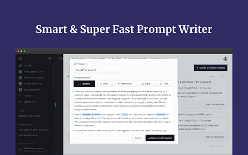 Download Promptmatic: Superpower ChatGPT – Kelola Prompt Terbaik - Screenshot 4