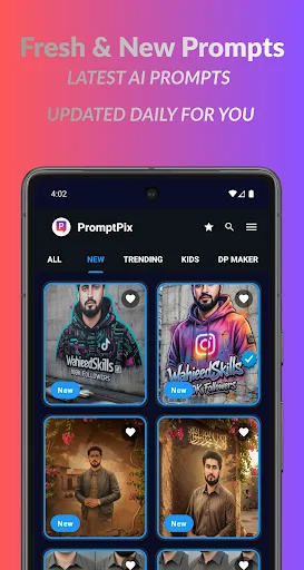 Download PromptPix AI Prompt Generator Terbaru – Buat Gambar Gratis - Screenshot 3