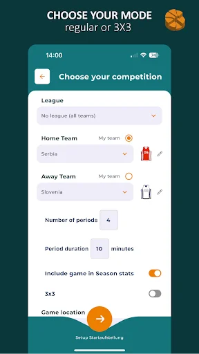Statastic Basketball Tracker: Statistik Tim Basket Profesional - Screenshot 3