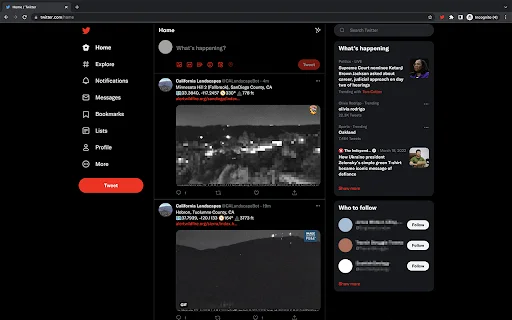Download Twitter Custom Color Terbaru – Ubah Warna Tema Twitter - Screenshot 2