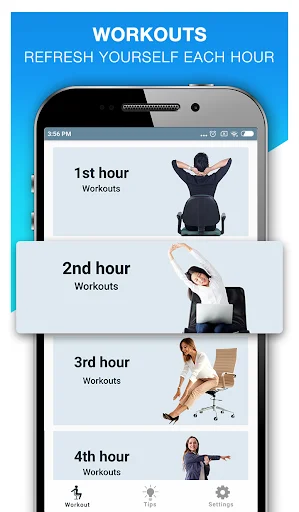 Download Office Workout Exercises – Peregangan Praktis di Kantor - Screenshot 2