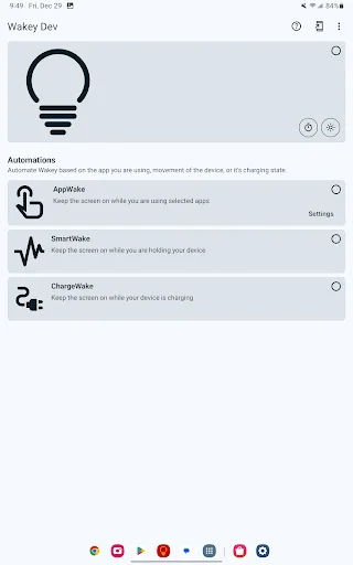 Download Wakey Terbaru – Tetap Nyalakan Layar HP Tanpa Batas - Screenshot 6