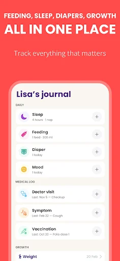 Baby Leap: Milestone Tracker – Pantau Tumbuh Kembang Bayi Anda - Screenshot 5