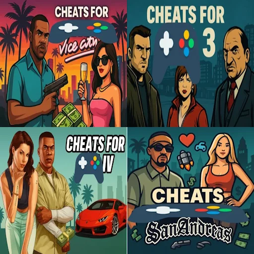 Download Cheats for All GTA Terbaru – Kode Cheat Lengkap Gratis - Screenshot 15