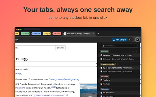 Download TabStacks Terbaru – Atur Tab Chrome Otomatis Gratis - Screenshot 4