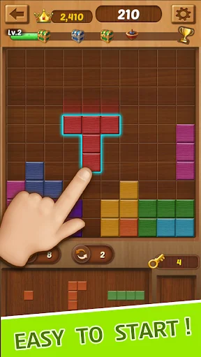 Download Wood Block Toy: Block Puzzle Terbaru – Game Asah Otak - Screenshot 2