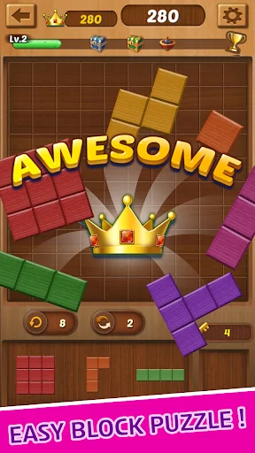 Download Wood Block Toy: Block Puzzle Terbaru – Game Asah Otak - Screenshot 5