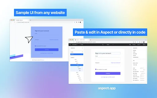 Download Aspect Terbaru – Ekstensi UI React & HTML Gratis - Screenshot 1