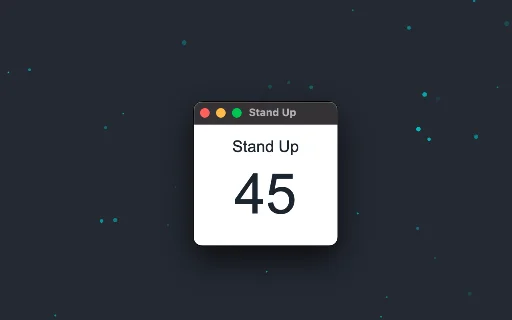Stand Up Reminder: Pengingat Berdiri Sehat untuk Kerja Produktif - Screenshot 1