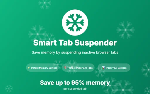 Download Smart Tab Suspender Terbaru – Hemat RAM & Percepat Chrome - Screenshot 2