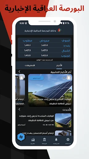 Unduh البورصة العراقية الإخبارية Terbaru – Update Kurs Irak - Screenshot 1