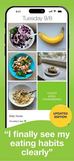 Download Food Diary See How You Eat – Pelacak Makan Praktis - Screenshot 2