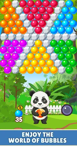 Download Bubble Shooter: Panda Legend – Game Puzzle Seru Gratis - Screenshot 2