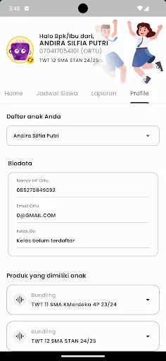 Download GO Expert (ORTU) Terbaru – Pantau Prestasi Belajar Anak - Screenshot 2