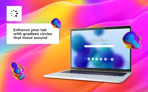 Unduh Gradient Blobs Terbaru – Personalisasi Tab Baru Anda - Screenshot 3