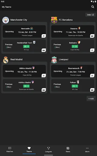Download Jdwal – Soccer Simply Terbaru – Jadwal Bola Gratis - Screenshot 14