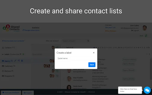 Download Shared Contacts for Gmail® Terbaru – Kelola Kontak Mudah - Screenshot 5