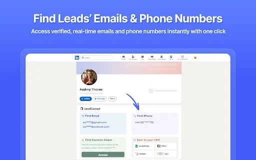 LeadContact: Alat Pencari Email & Lead Bisnis Terbaik 2026 - Screenshot 2