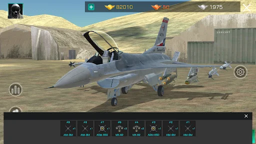 Download GS4: Realistic Air Combat Terbaru – Simulasi Pesawat - Screenshot 7