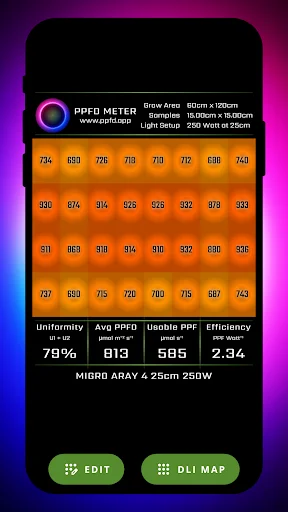 Unduh PPFD Meter – Pengukur Cahaya Tanaman Akurat & Gratis - Screenshot 19