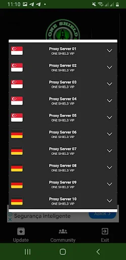 Download ONE SHIELD VIP Terbaru – VPN Cepat & Aman Gratis - Screenshot 3