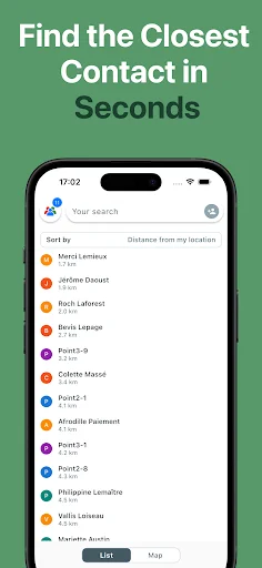 Download Contact on Map Terbaru – Lihat Kontak di Peta Gratis - Screenshot 4