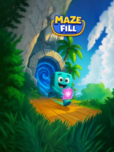 Download Maze Fill Versi Terbaru – Game Puzzle Warna Seru - Screenshot 12
