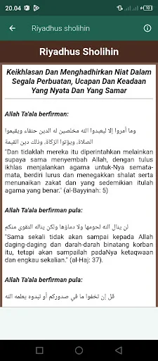 Download Riyadhus Sholihin & Terjemah Terbaru – Hadits Lengkap - Screenshot 13