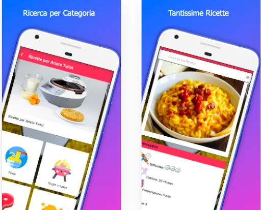 Download Resep Ricette per Twist Ariete Terbaru – Panduan Memasak - Screenshot 5